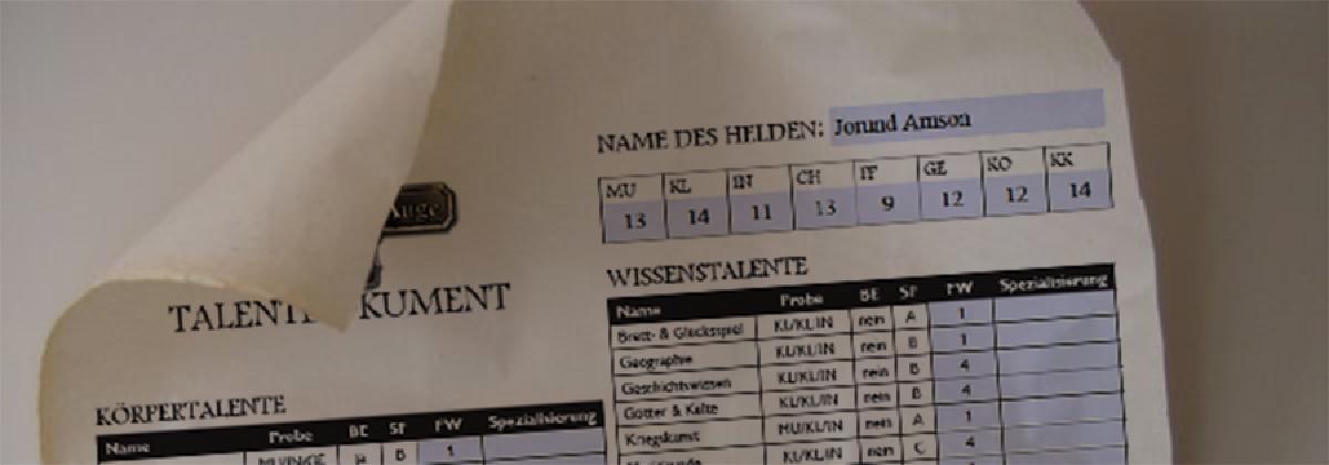 Von der Idee aufs Papier: Heldenerstellung